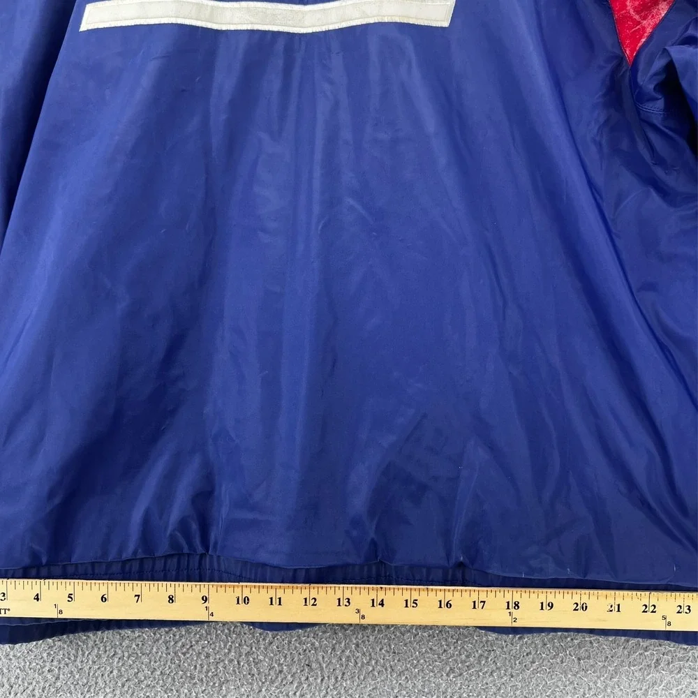 New‎ York Giants Vintage Reebok NFL Full Zip Puffer Jacket Men XL 80's-90's READ